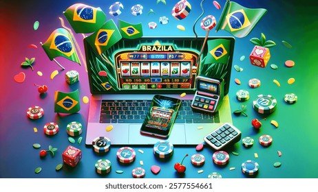 Garena4D aplikasi mobile tampilan lobby game slot dan casino di smartphone